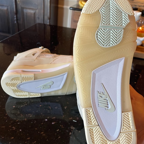 Nike Jordan 4 Retro Off-white Sail women’s 12.5 - Picture 8 of 11